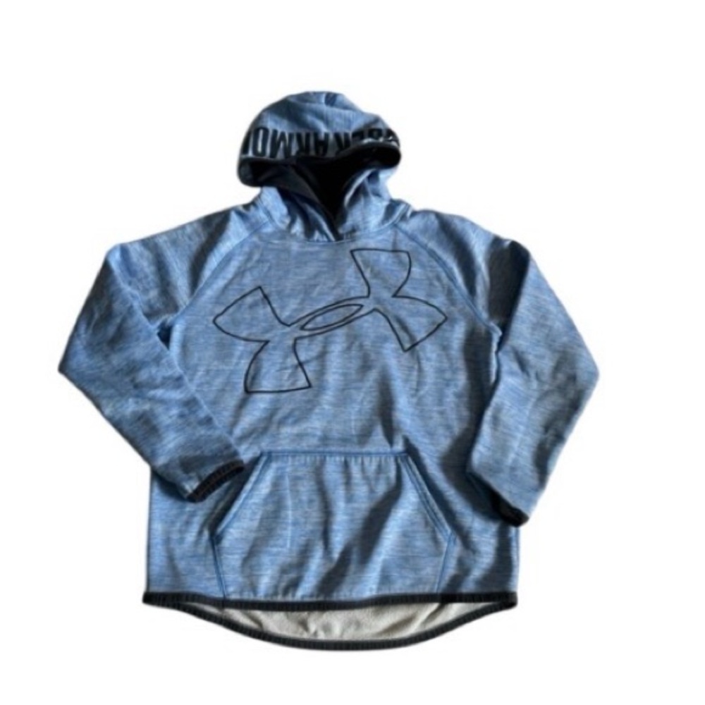Under Armour Light Blue Pullover with Logo
